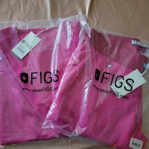 Figs scrub set Shocking Pink